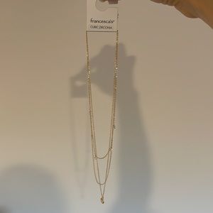 Francesca’s *New* Gold Necklace Set